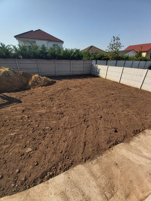 Pământ negru grădină, piatra gri, pamant gazon, nisip margaritar moloz