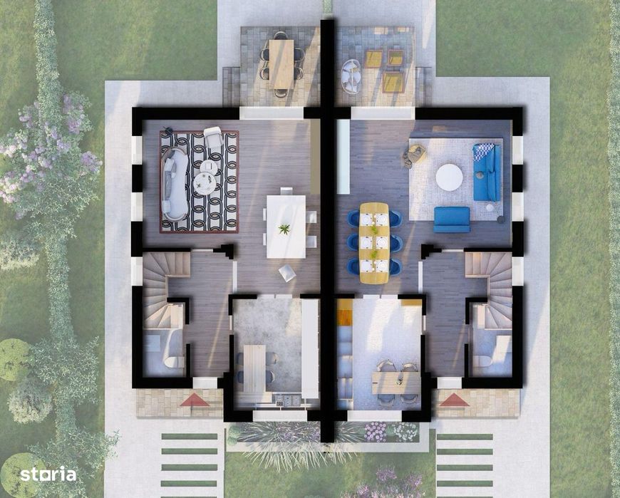 Duplex Cornetu | 130 mp | Curte 230 mp  Comision 0% Direct Dezvoltator