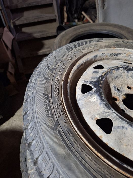 Зимние колёса, пара на 14