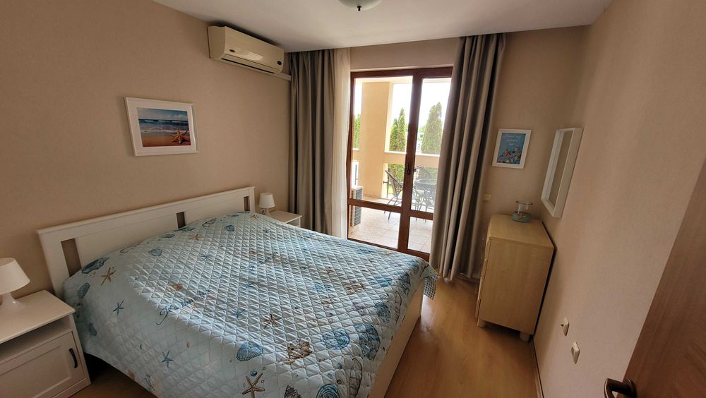 ПЪРВА ЛИНИЯ! Апартамент с 2 спални в Prestige fort noks