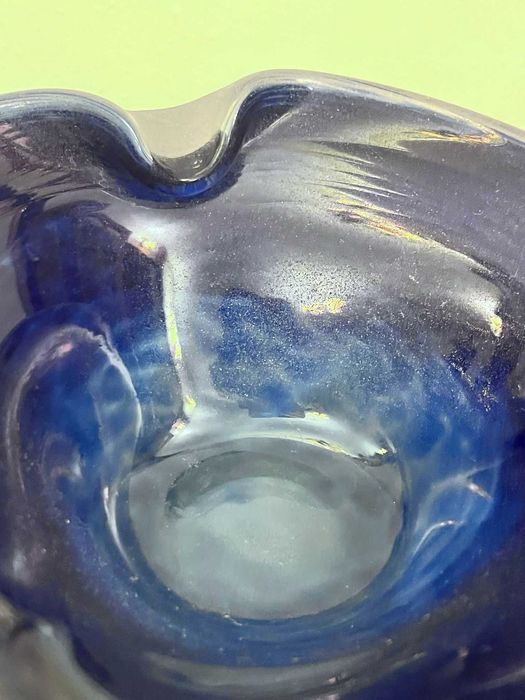 Centru de masa cristal bizonat MURANO bibelou bibelouri scrumiera