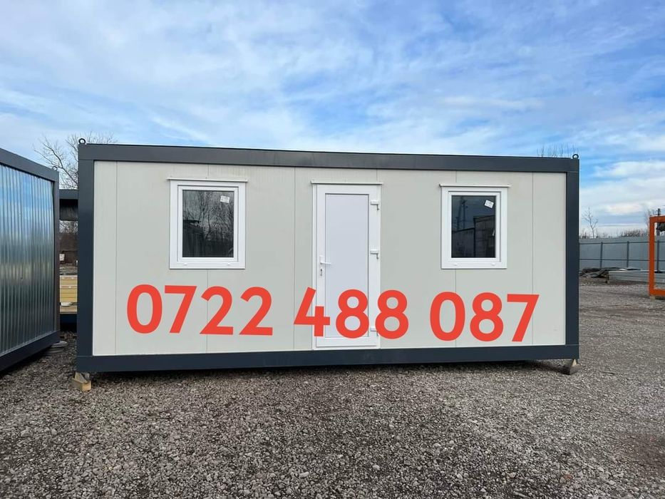 Container modular tip birou, locuinta, spatiu comercial  6 x 3 x 2.6