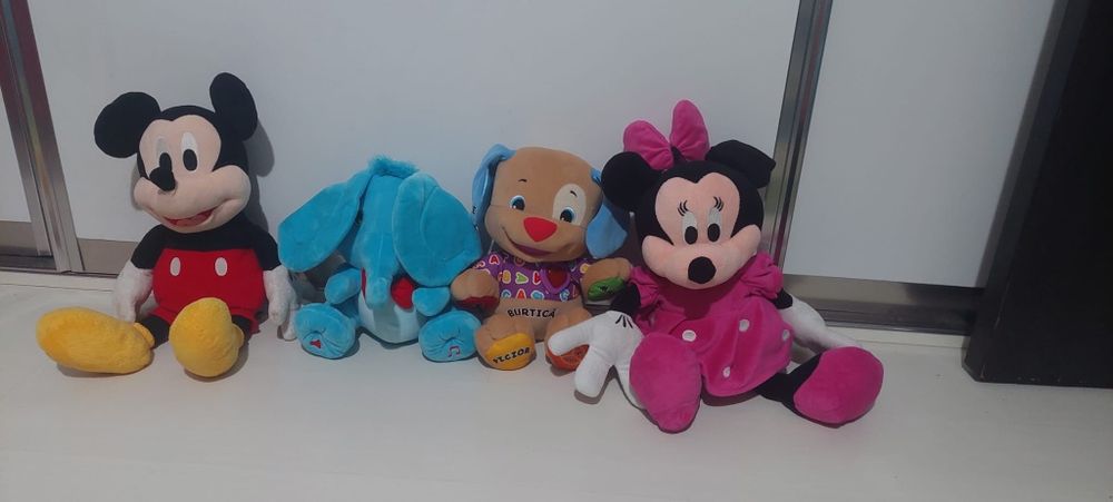 Mickey, Minnie, Burtica si Elefantul cucu bau