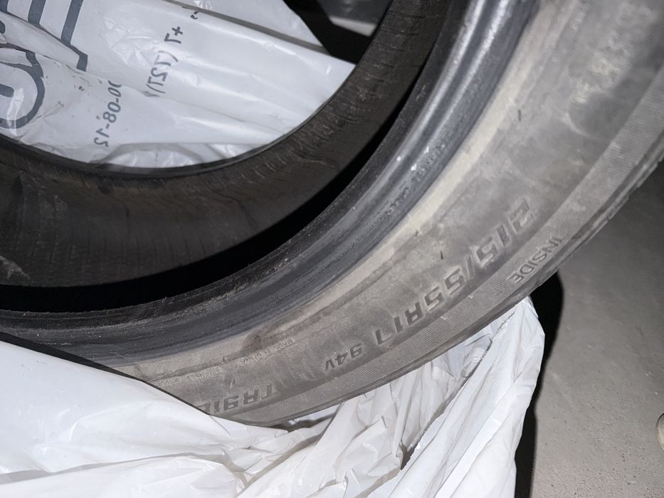 летние шины 215/55/17