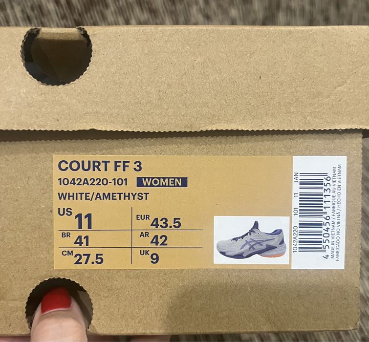 Теннисные кроссовки ASICS COURT FF 3