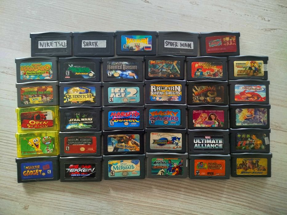Игры Game Boy Advance SP КАРТРИДЖИ