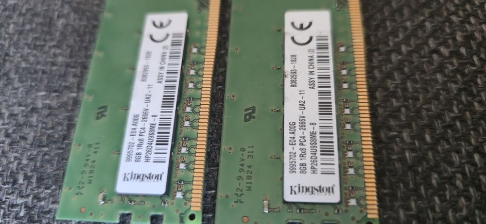 Ram Kit 16gb DDr4 2666 Kingston