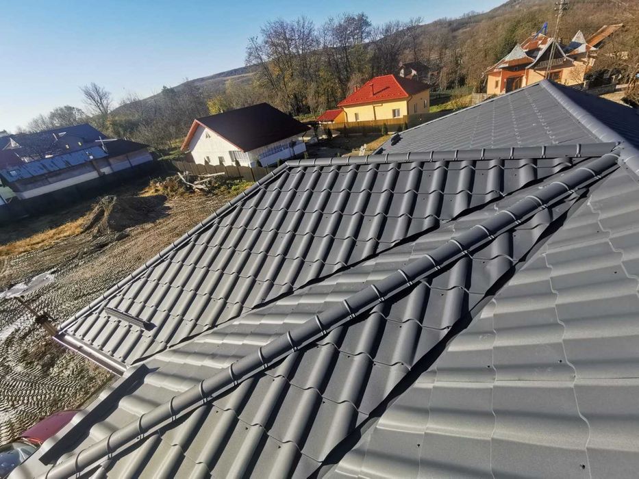Sistem Complet Acoperiș - Tigla metalica - Tabla cutata -Accesorii