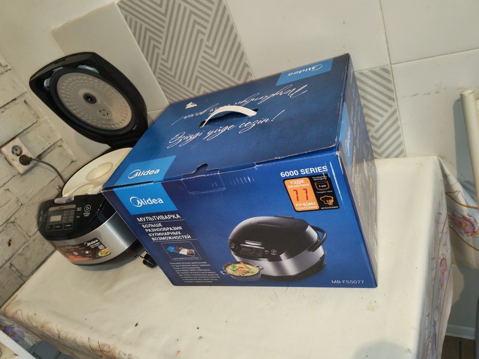 Новая мультиварка Midea (Sulpak, чек, гарантия)