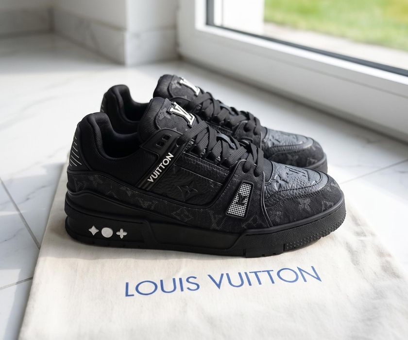 Adidasi LV Trainer Negru Full Black - Full Box