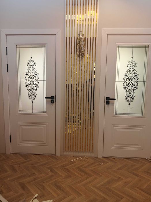 Установка межкомнатных дверей МДФ и Входные двери