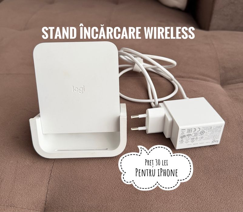 Stand incarcare wireless pentru Iphone