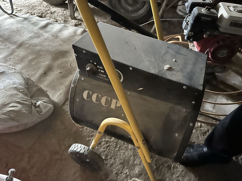 Teplovoy pushka pechka kalorifen 3 faza 380 volt