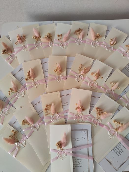 Покани за кръщене, сватба, рожден ден, табелки с имена