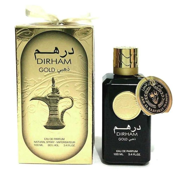 Parfum Arabesc, Apa de Parfum Dirham Gold, Barbati - 100ml - NOU!
