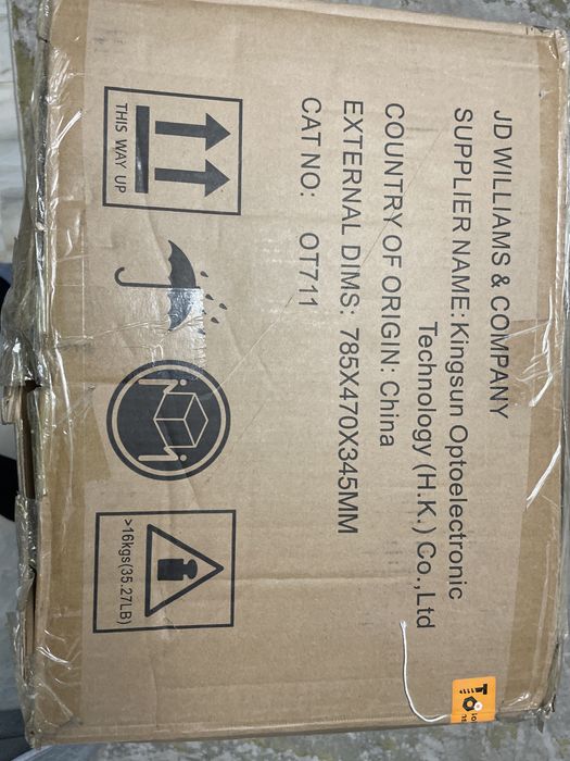 Grătar cu cărbune cu tambur dublu cu ulei, Nou Sigilat