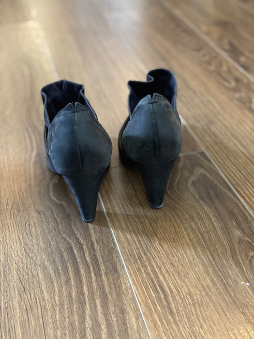 Pantofi piele Tamaris cu tocuri 38