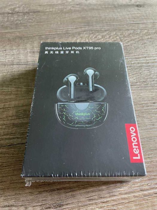 НОВИ! Lenovo Thinkplus XT95 pro Безжични слушалки / Gaming/ Music TWS.
