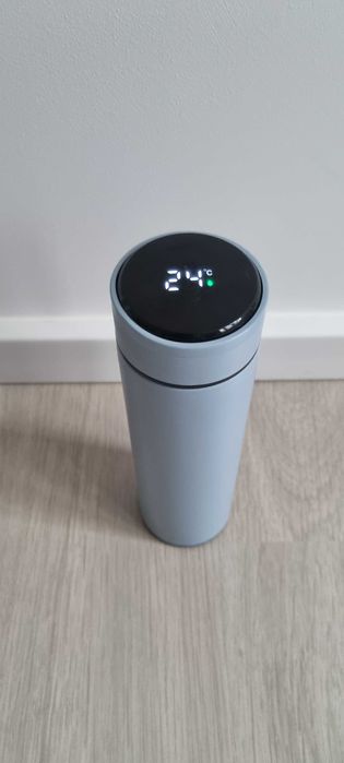 Termos inox cu afisaj temperatura