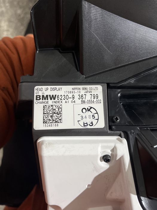 Head-up display / HUD BMW Seria 7 G11 G12