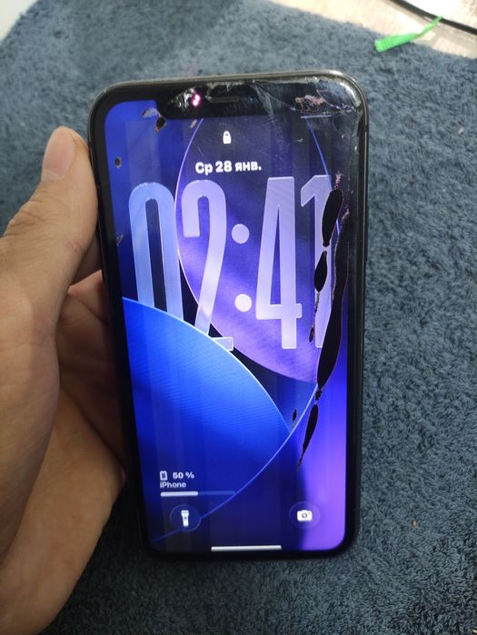 Iphone 11 БУ черный 128ГБ ОБМЕН