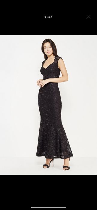 Шикарное вечернее платье английского бренда Scarlett B