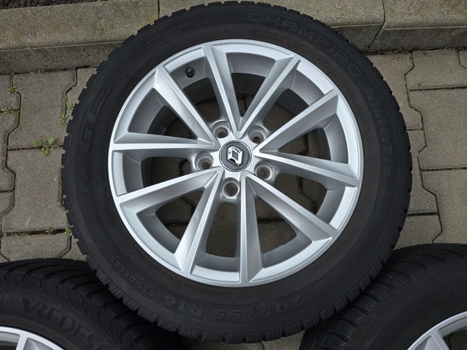 Set Jante Aliaj Originale Renault 16" cu senzori de presiune Megane Talisman Captur  Kadjar, Mazda, Kia, Hyundai 5x114.3