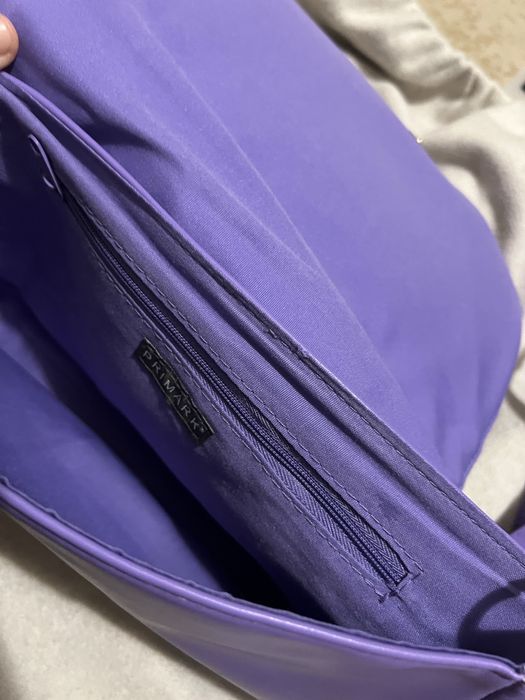 Дамска чанта лилава