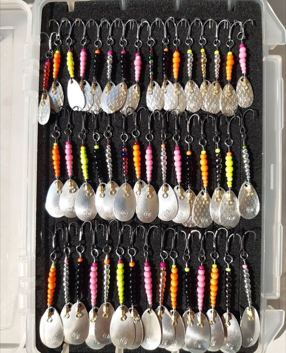 Momeli artificiale (pescuit spinning): Lingurițe rotative și Oscilante (Hand Made-TV LUREX)