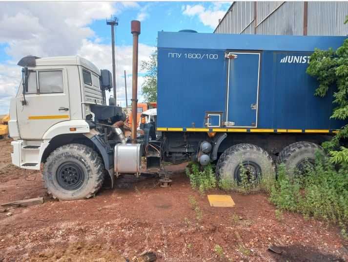 Паровая установка ППУА передвижная