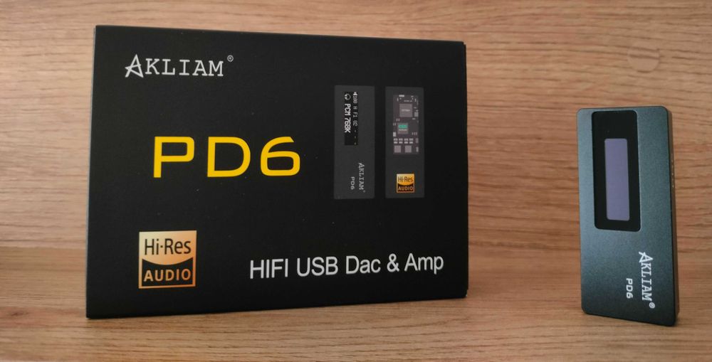 Akliam PD6 USB Dac/Amp