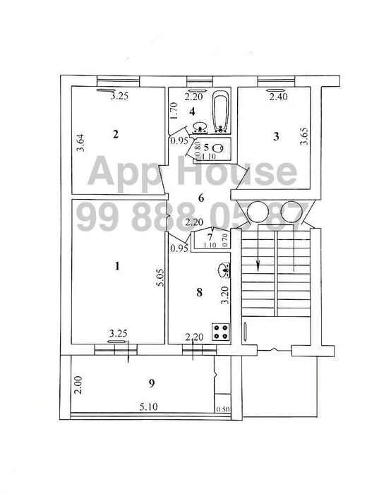 Авиасозлар-1.Кадышева.77-ая серия.Кирпич.