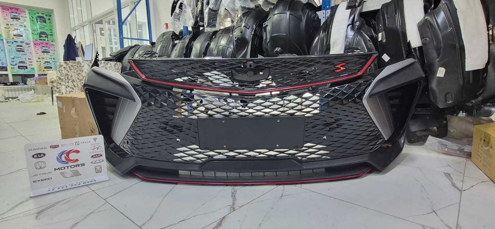 Передний бампер Geely Coolray дорест