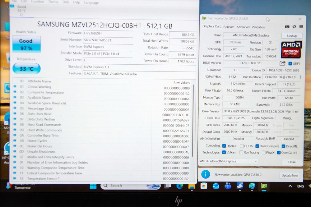 HP EliteBook 845 G8 AMD Ryzen 7 5850U / 16GB / 512GB / FHD IPS Touch