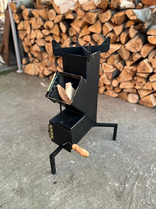 Sobă rachetă , dimensiuni versatile 150x150x5mm și 120x120x5mm