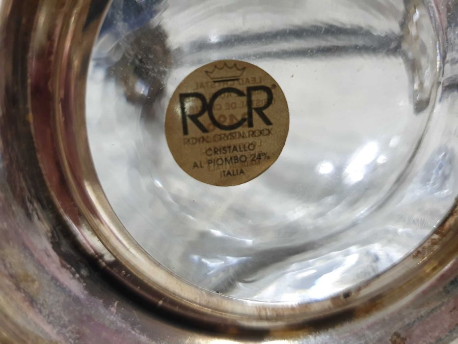 Кристален  декантер, сервиз с гъски,композиция с гъски  чифт патици