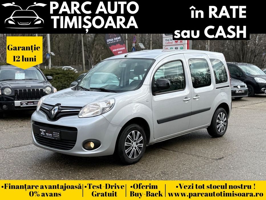 Renault Kangoo 2018 1.5d - 5 Locuri - Euro 6 - Garantie 12 luni - Rate Fixe