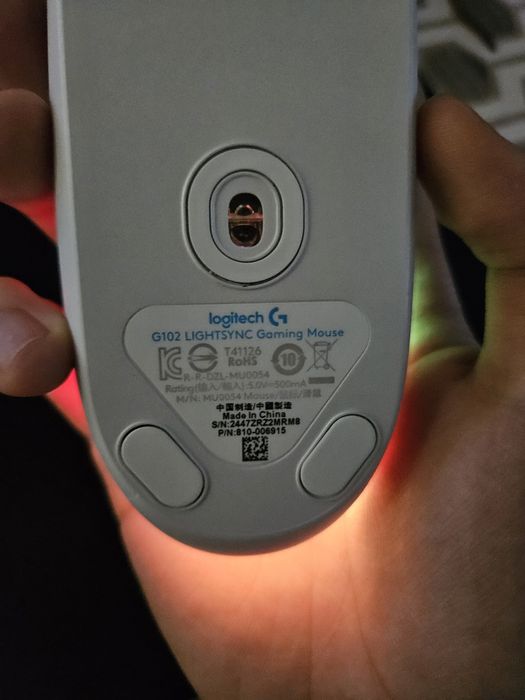 Мышка Logitech G102 Lightsync оригинал