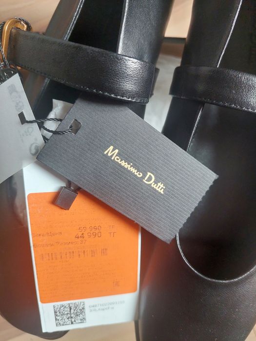 Massimo Dutti балетки кожаные 37 размер