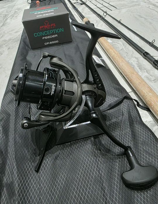 2 Lansete PROFL X POWER FEEDER 3.90m 180g + 2 Mulinete Feeder PRO FL CP6500 NEW 2026