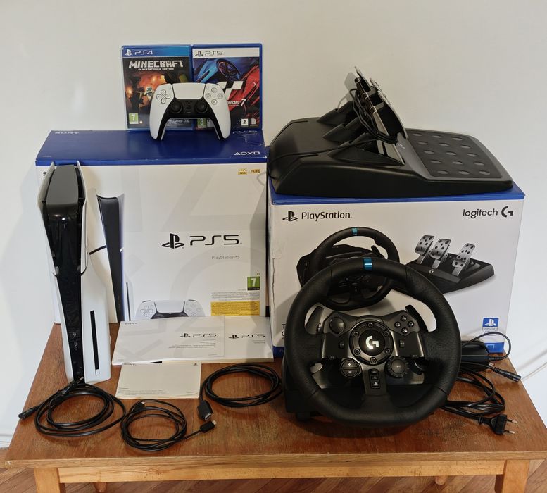 PS5 slim disk + g923