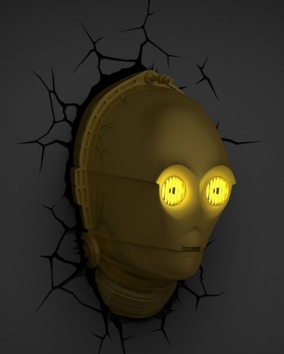 Светильник C3PO ( STAR WARS)