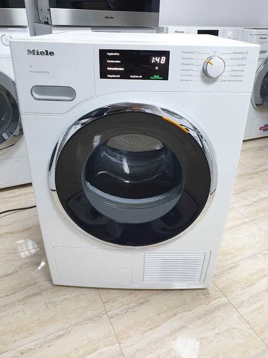 9кг Wi-Fi - Miele T1 Сушилня с Термопомпа и Аларма Миеле 12м Гаранция