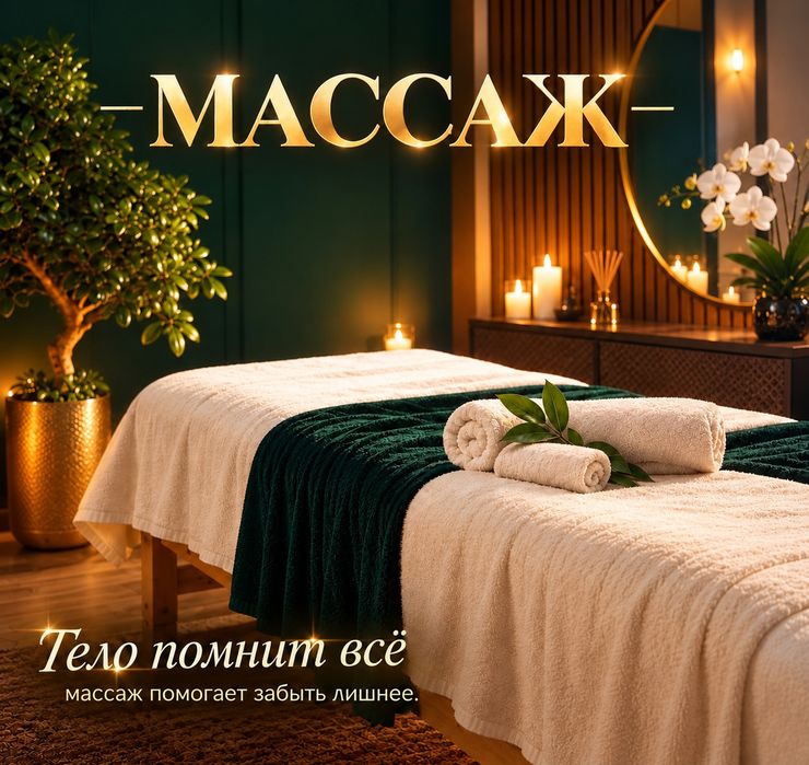 Массаж лечебный расслабляющий