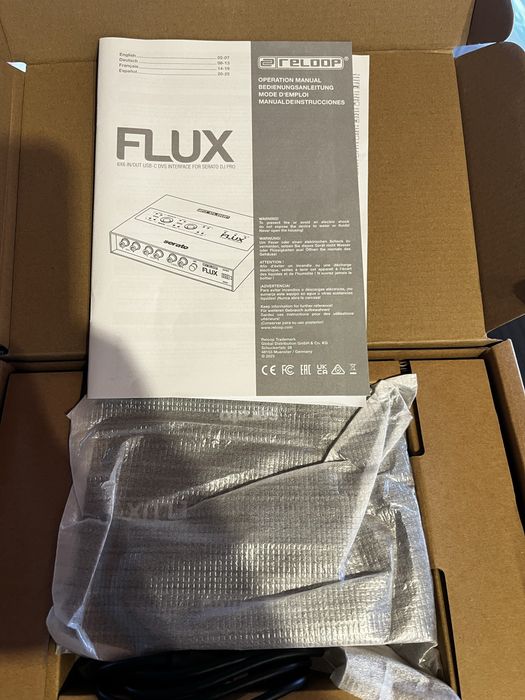 Reloop Flux - Digital 3-channel USB-C DVS interface for Serato DJ Pro
