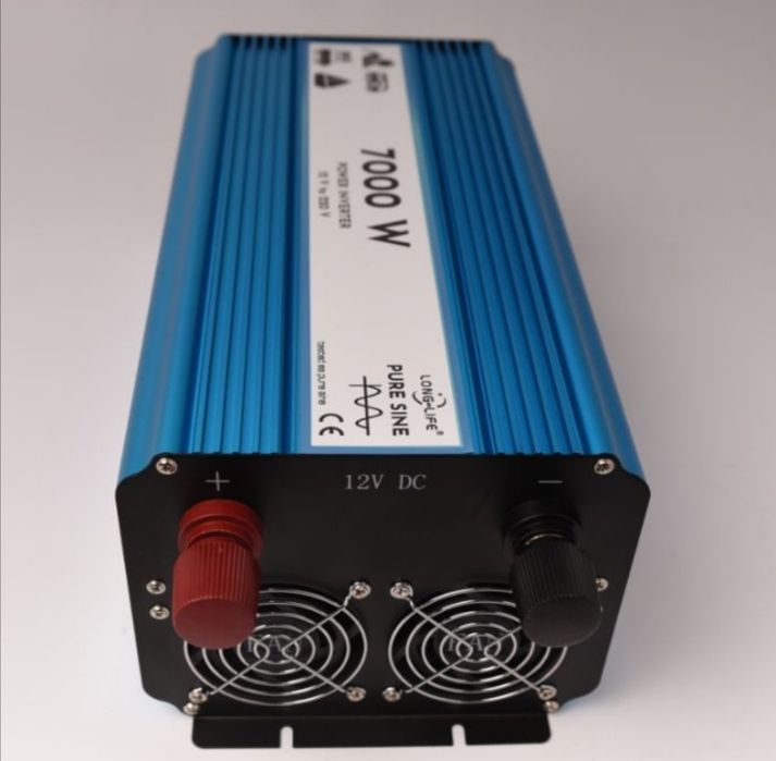 Invertor panouri solare sinus pur 12V/24V - 220V rulota autorulota cam