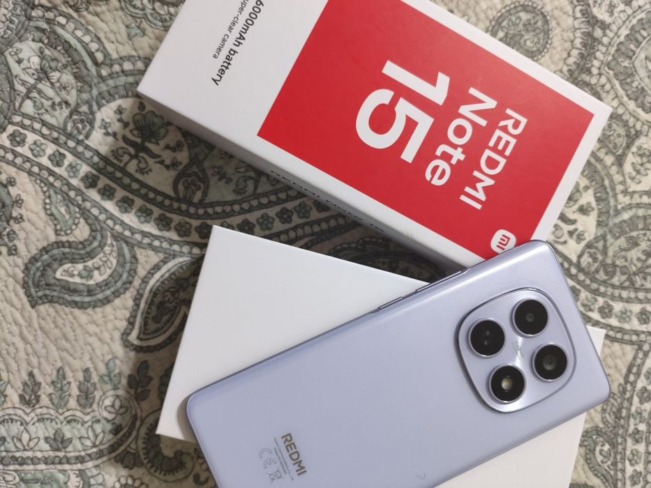 Redmi not 15 6/128 srochna sotiladi yengi telefon