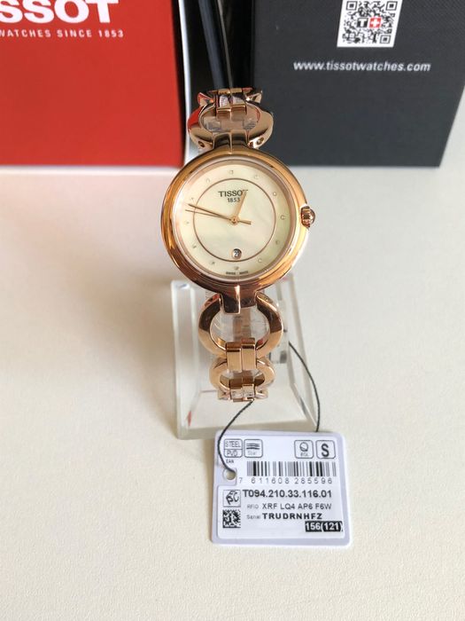 Ceas Tissot Flamingo Lady'S  Rose Gold Perlat