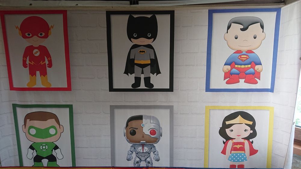 Украса за детско парти Супергерои