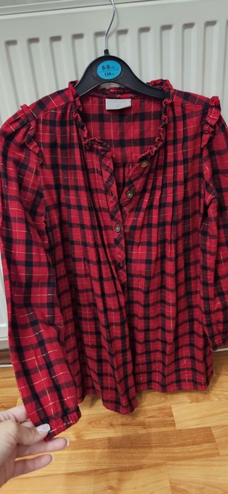 Cămașă in carouri fete Noua